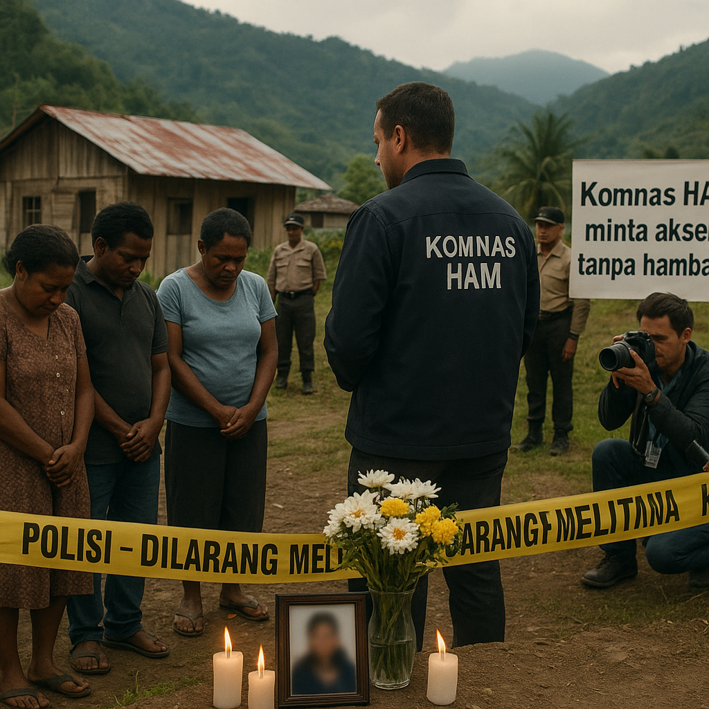 Komnas HAM Minta Akses Tanpa Hambatan Usut Ibu Hamil Tewas Tertembak di Papua