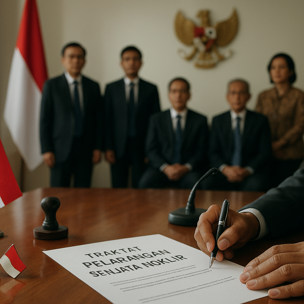 Mendorong Ratifikasi Traktat Pelarangan Senjata Nuklir: Komitmen Indonesia terhadap Perlucutan Senjata
