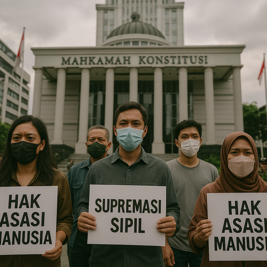 Mahkamah Konstitusi Tolak Judicial Review UU Kamnas, Aktivis HAM Khawatirkan Pelebaran Kewenangan Militer