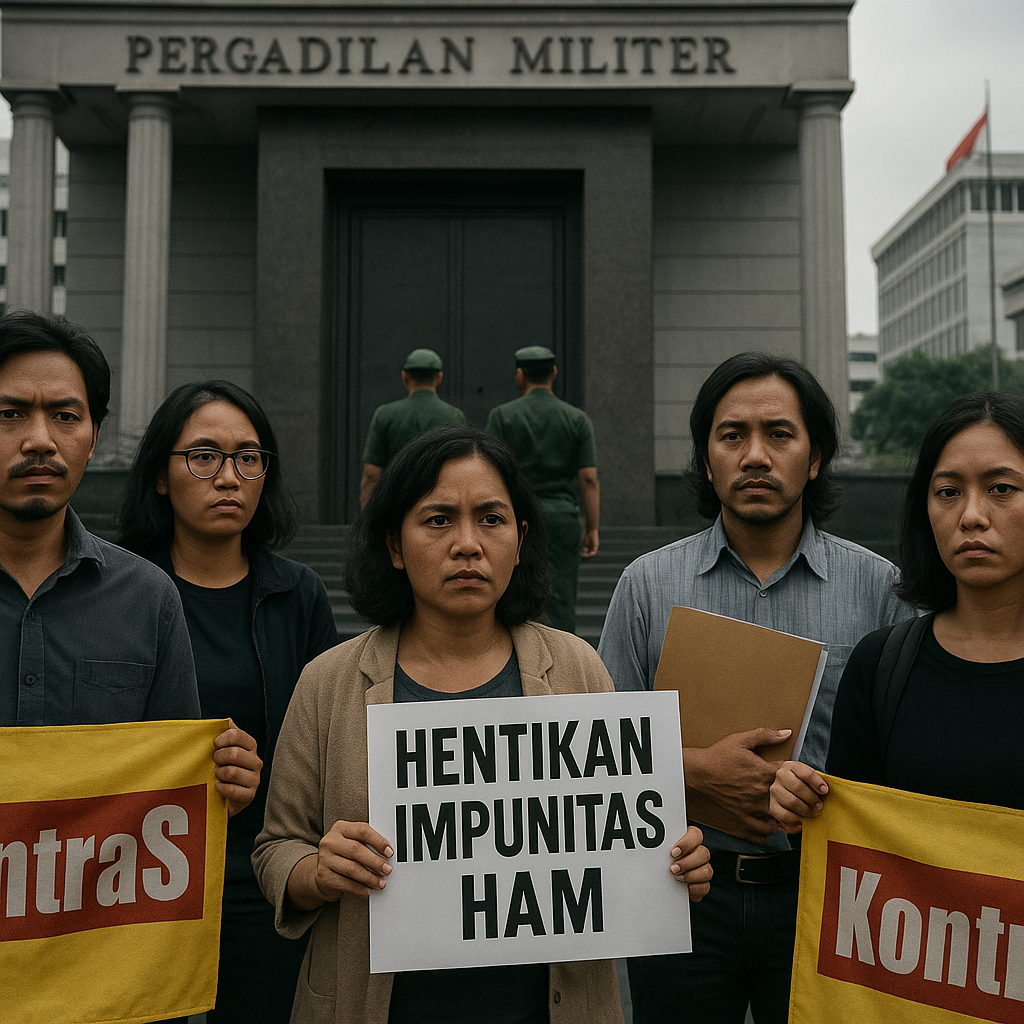 Uji UU Peradilan Militer di MK, KontraS Ungkap Potensi Impunitas HAM