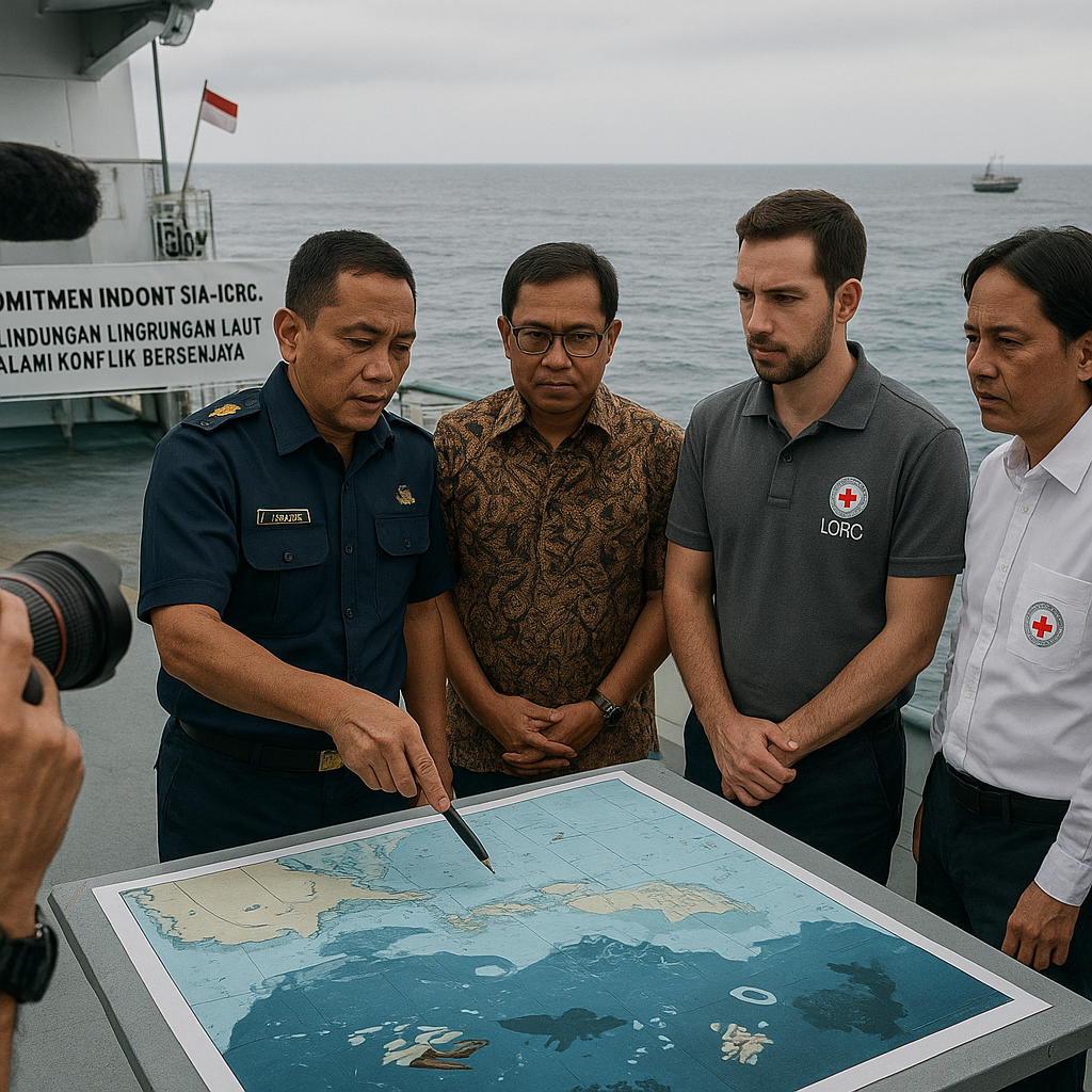 Komitmen Indonesia-ICRC: Bahas Perlindungan Lingkungan Laut dalam Konflik Bersenjata