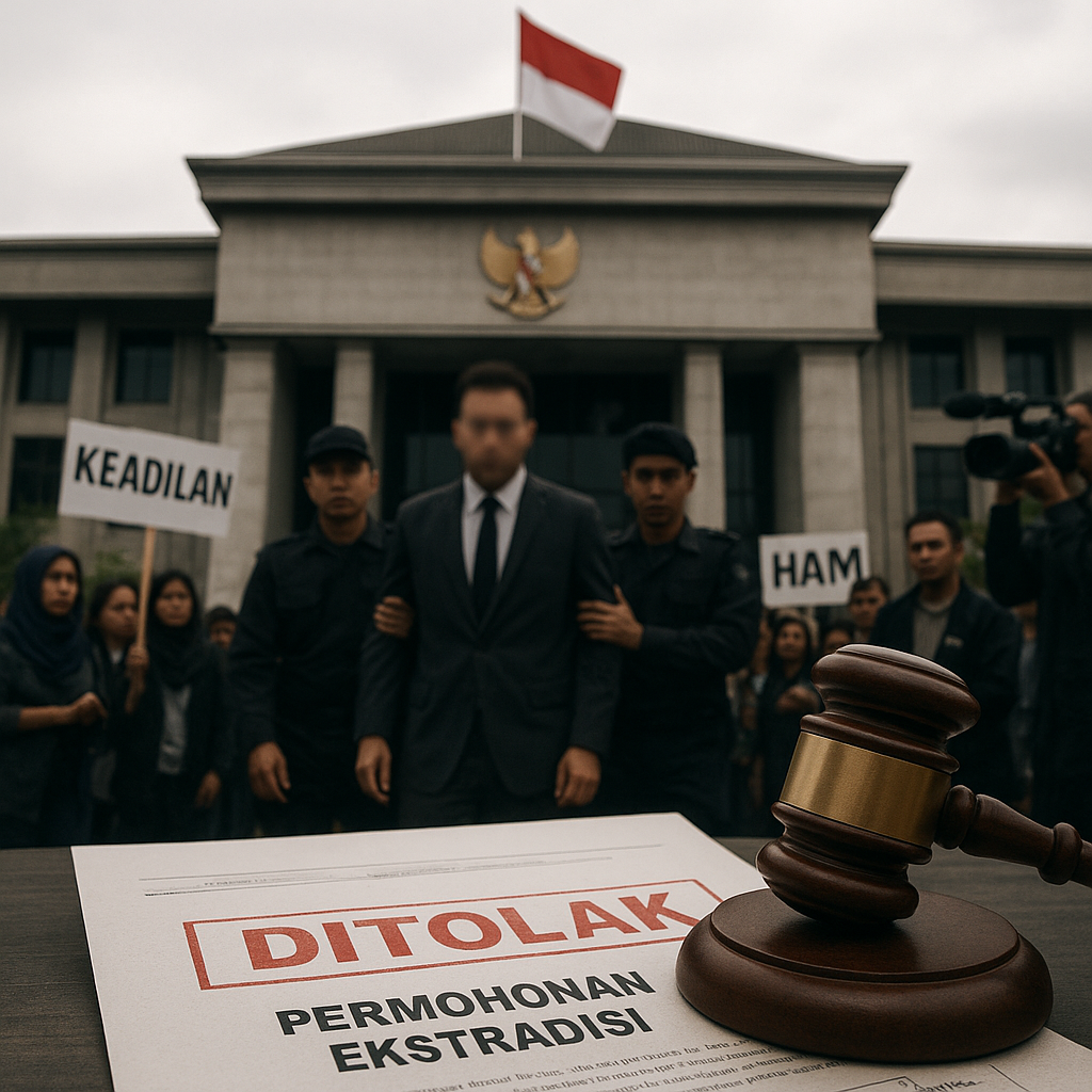 Pengadilan Tolak Ekstradisi Tersangka Pelanggaran HAM Berat dengan Dalih Stabilitas Politik