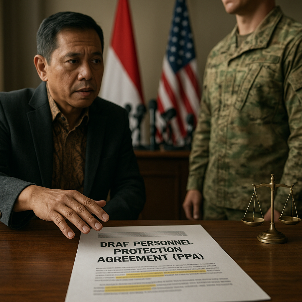Draft Personnel Protection Agreement Indonesia-AS Jadi Sorotan, Pengamat Ingatkan Aspek Kedaulatan
