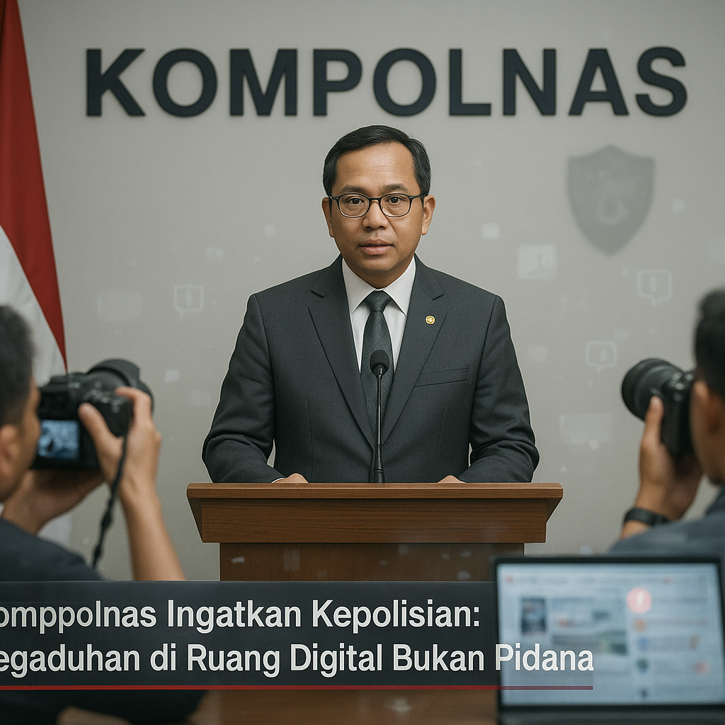 Kompolnas Ingatkan Kepolisian Soal Putusan MK: Kegaduhan di Ruang Digital Bukan Pidana
