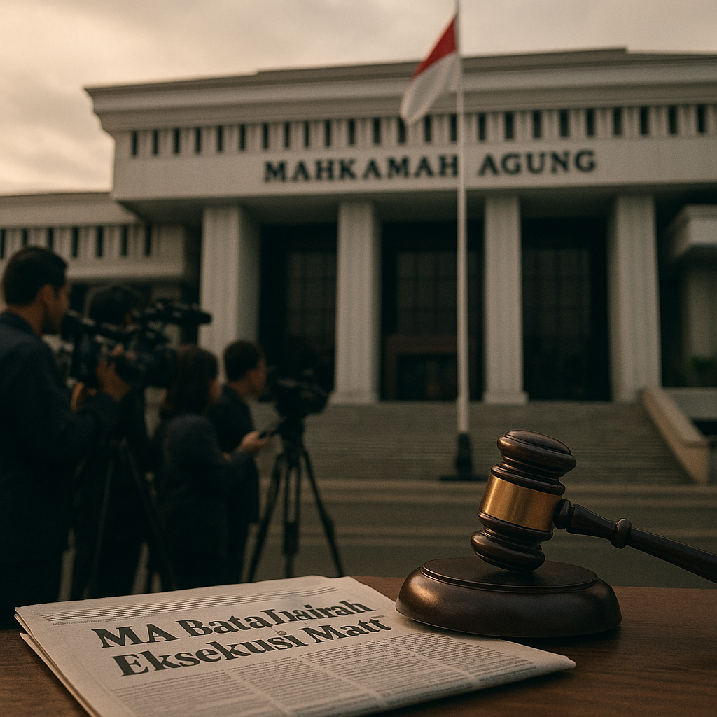 Mahkamah Agung Batalkan Eksekusi Mati Terdakwa Terorisme: Pelanggaran Proses Hukum yang Terstruktur
