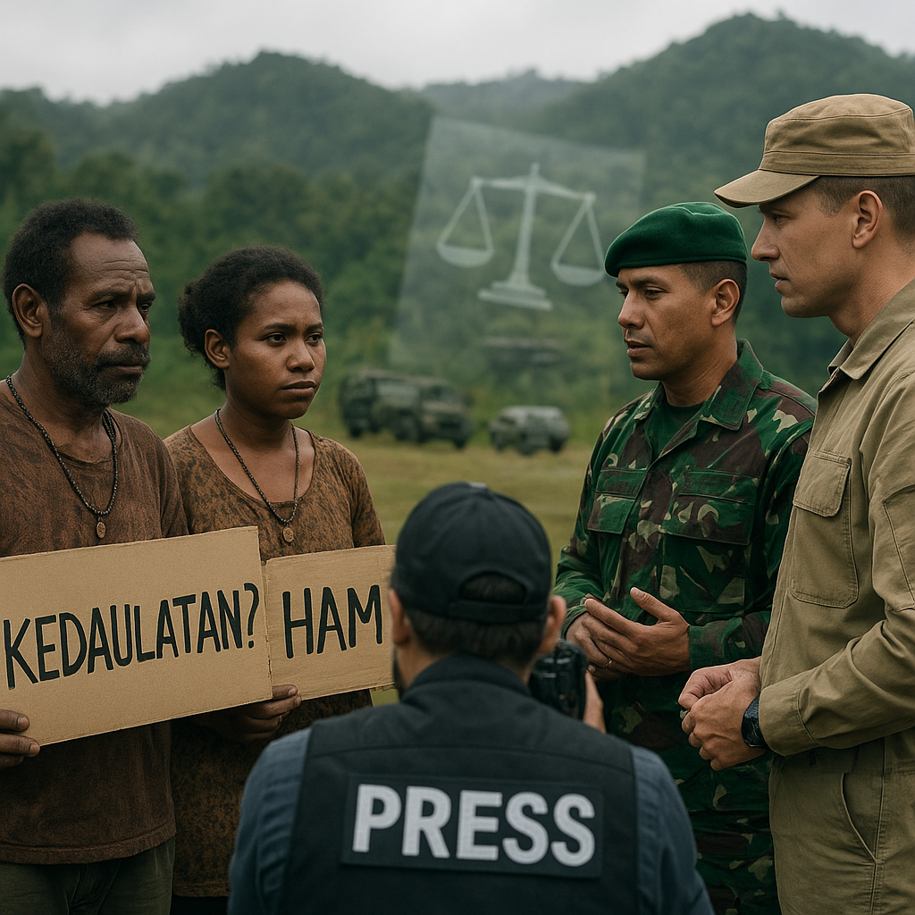 Kontroversi 'Operasi Bersama' dengan Negara Asing di Papua: Di Mana Batas Kedaulatan dan Pemenuhan HAM?
