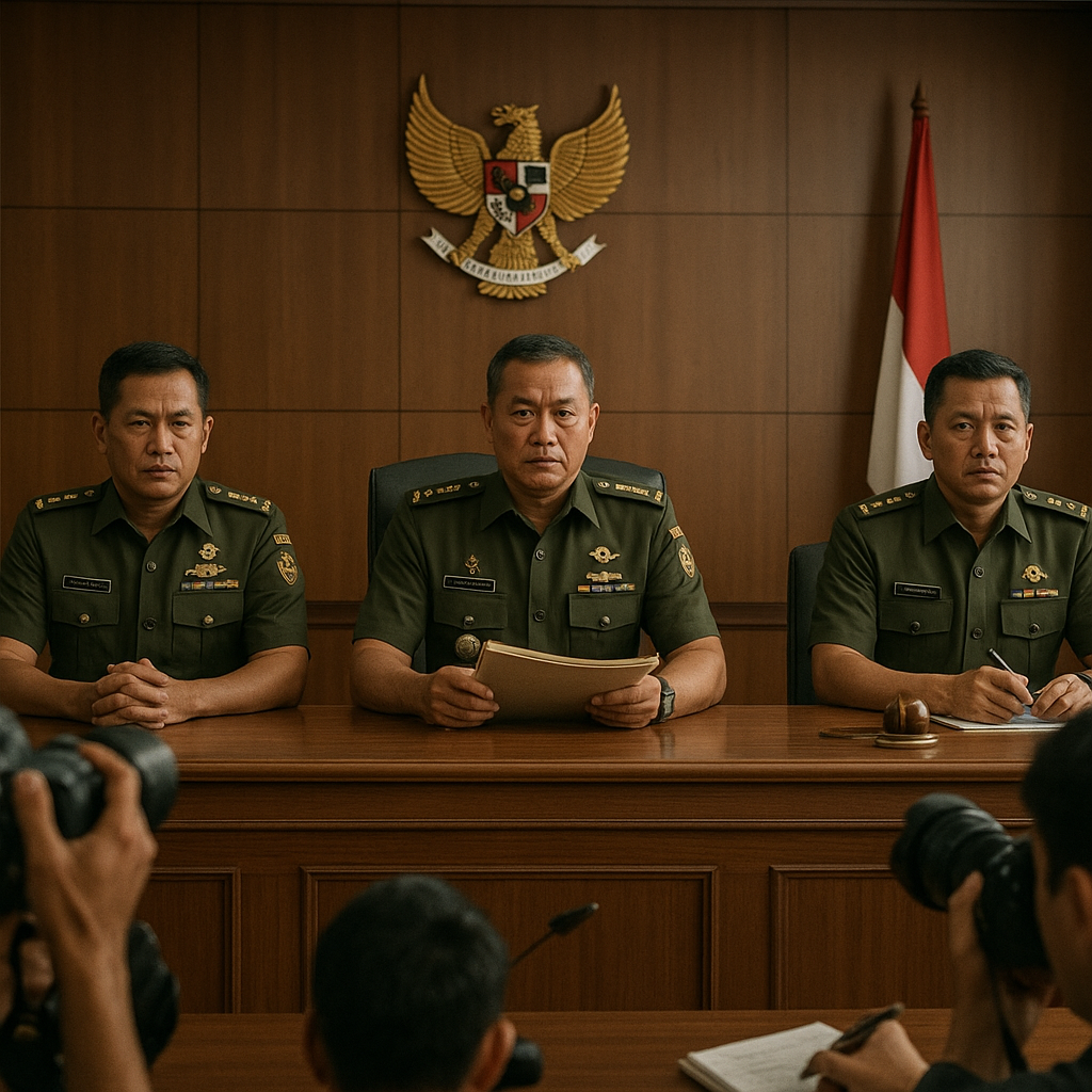 3 Hakim Militer akan Adili Kasus Penyiraman Air Keras Andrie Yunus, Ini Susunannya