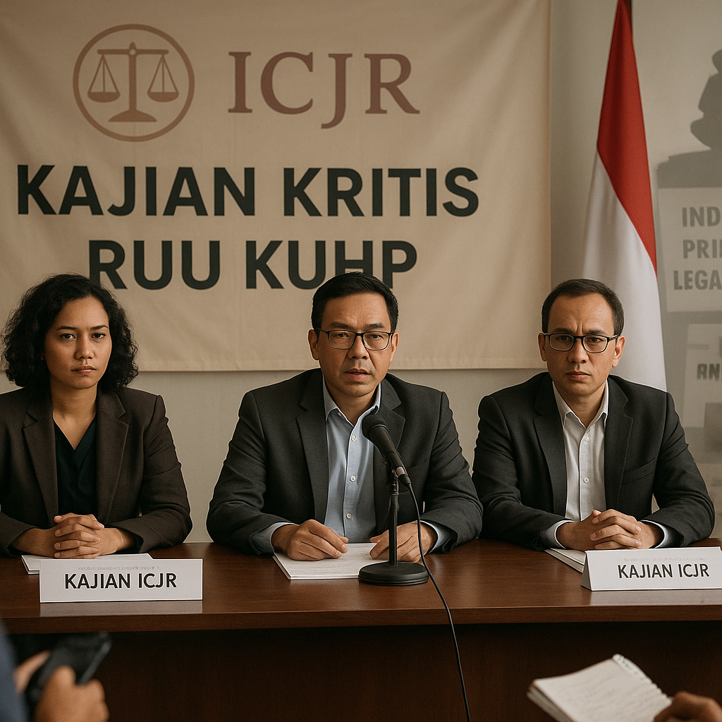 ICJR: RUU KUHP Baru Berpotensi Melemahkan Prinsip Legalitas dalam Hukum Pidana