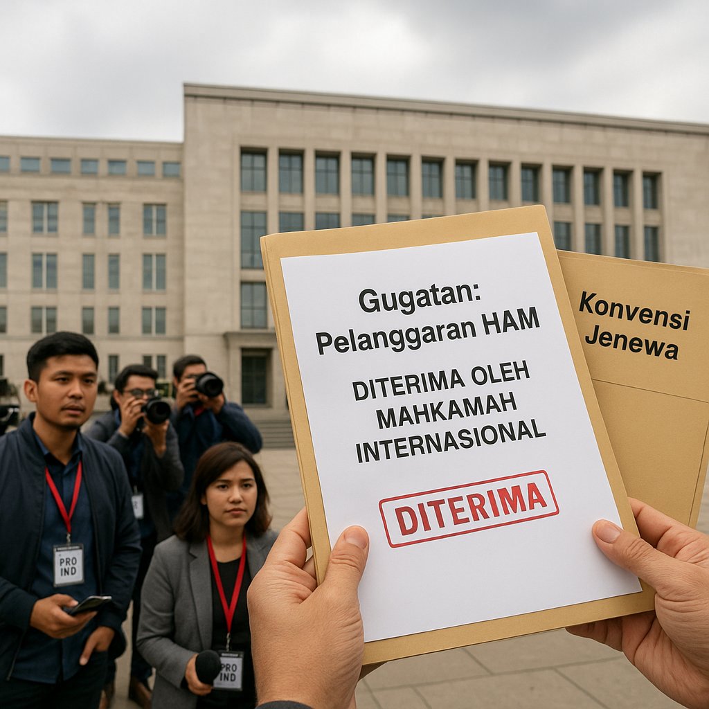 Mahkamah Internasional Terima Gugatan Terkait Pelanggaran HAM oleh Militer di Jalur Gaza