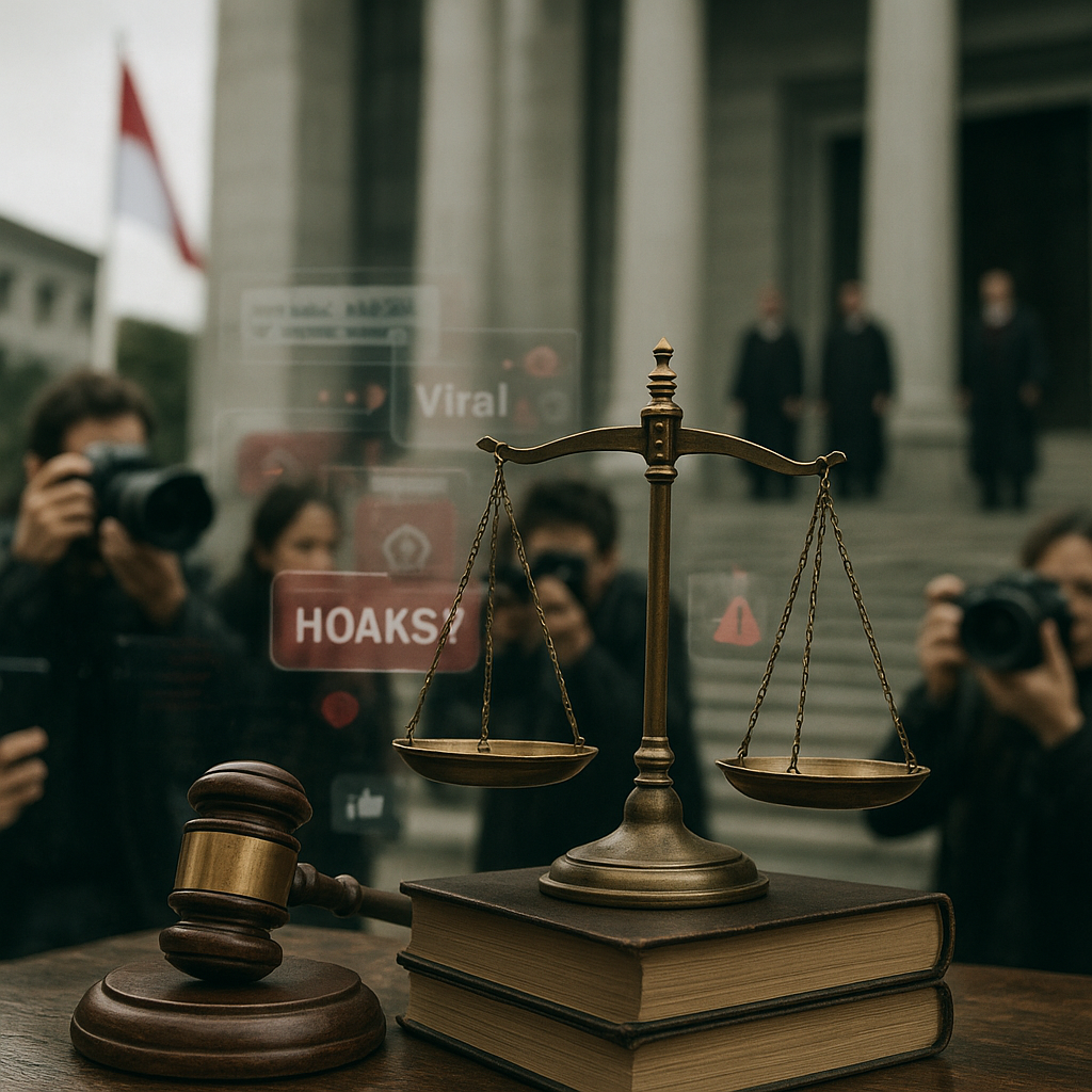 Analisis: Memulihkan Martabat Hukum di Tengah Merebaknya Hoaks dan Politisasi Hukum