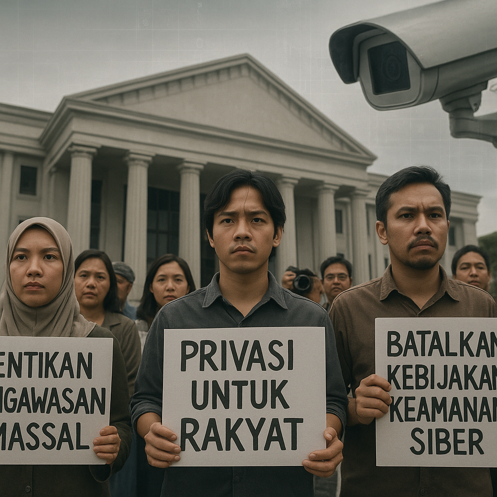 Gugatan Warga Terhadap Kebijakan Keamanan Cyber Ditolak, Aktivis Khawatirkan Pengawasan Massal