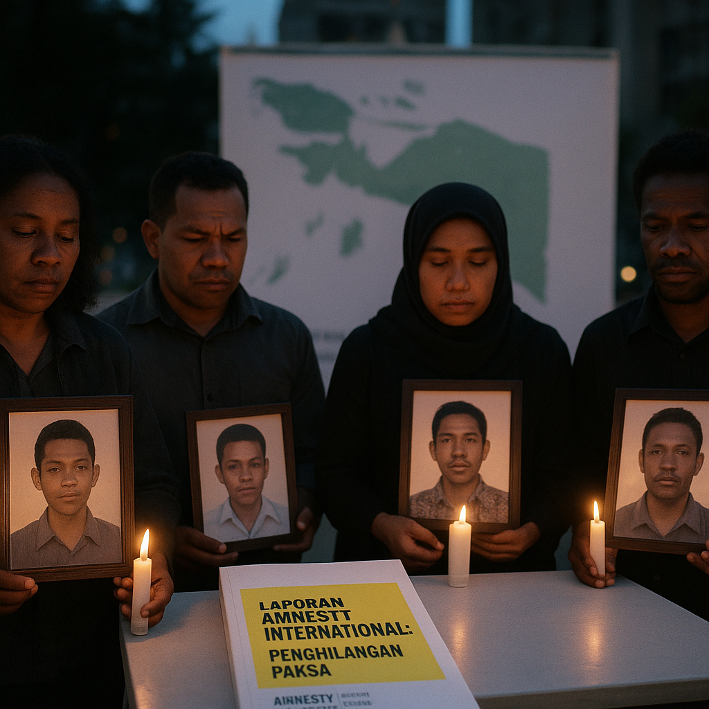 Laporan Amnesty International: Indonesia Masih Catat Praktik Penghilangan Paksa di Wilayah Konflik
