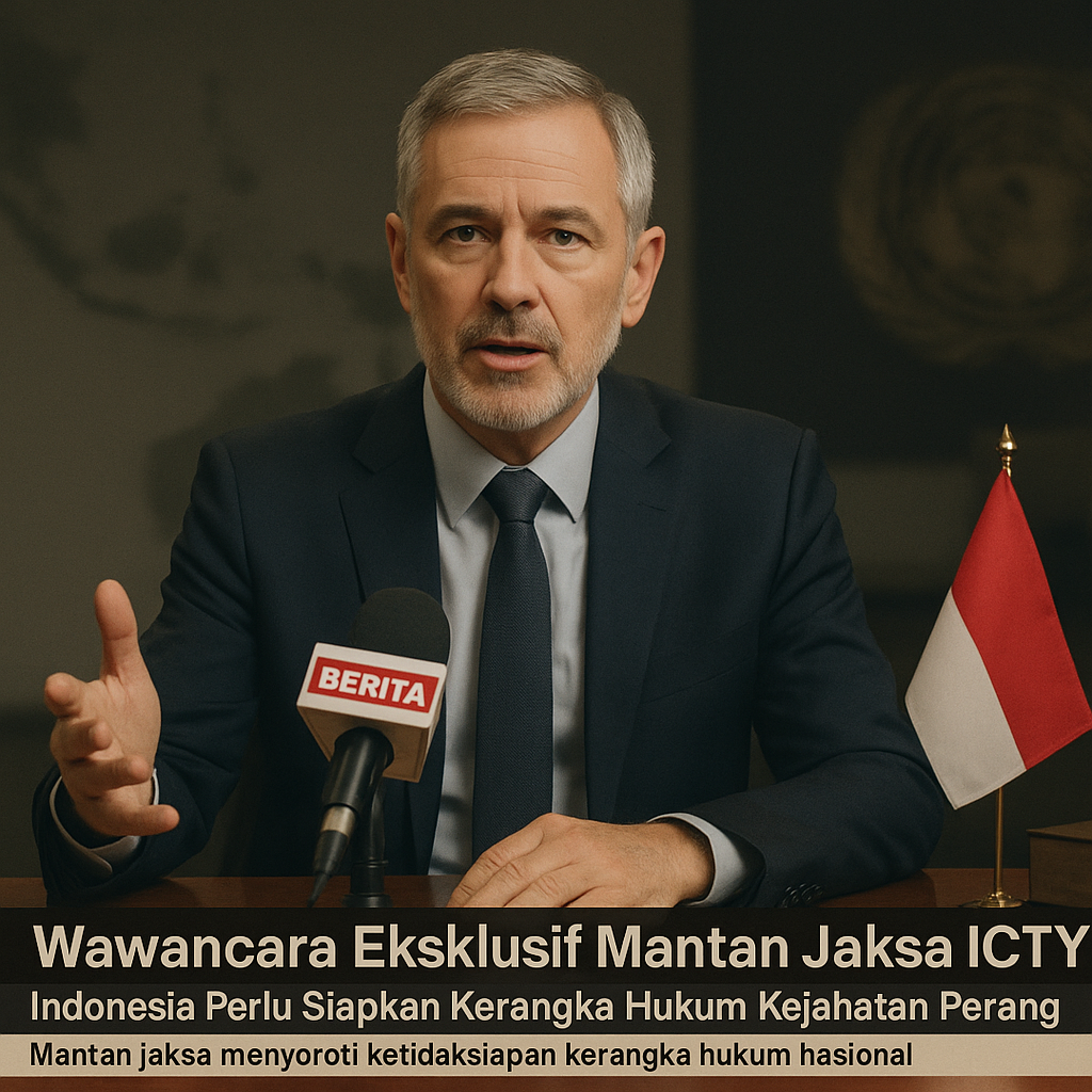Wawancara Eksklusif Mantan Jaksa ICTY: Indonesia Perlu Siapkan Kerangka Hukum Kejahatan Perang