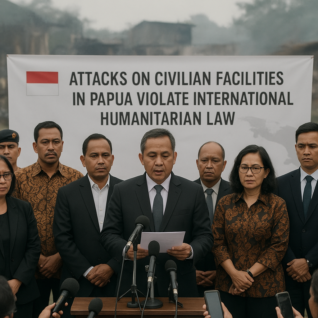 Tokoh Hukum Kecam Serangan ke Fasilitas Sipil di Papua sebagai Pelanggaran HHI