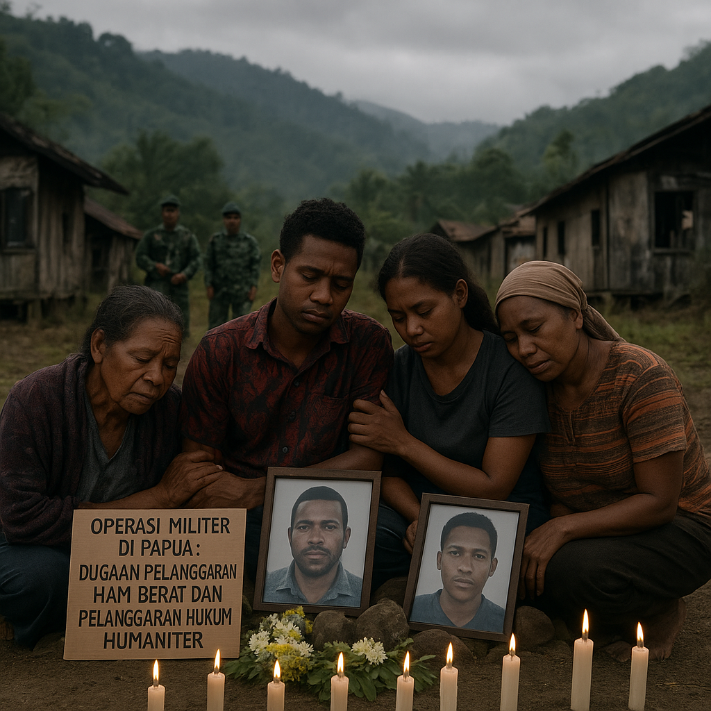 Operasi Militer di Papua: Dugaan Pelanggaran HAM Berat dan Pelanggaran Hukum Humaniter
