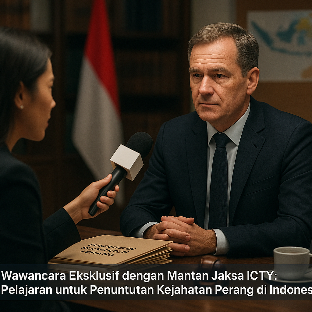 Wawancara Eksklusif dengan Mantan Jaksa ICTY: Pelajaran untuk Penuntutan Kejahatan Perang di Indonesia