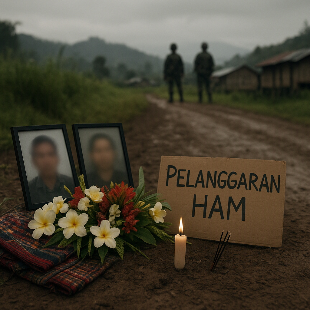 Pelanggaran HAM di Balik Penembakan Tewaskan Petani-Ibu Hamil di Intan Jaya