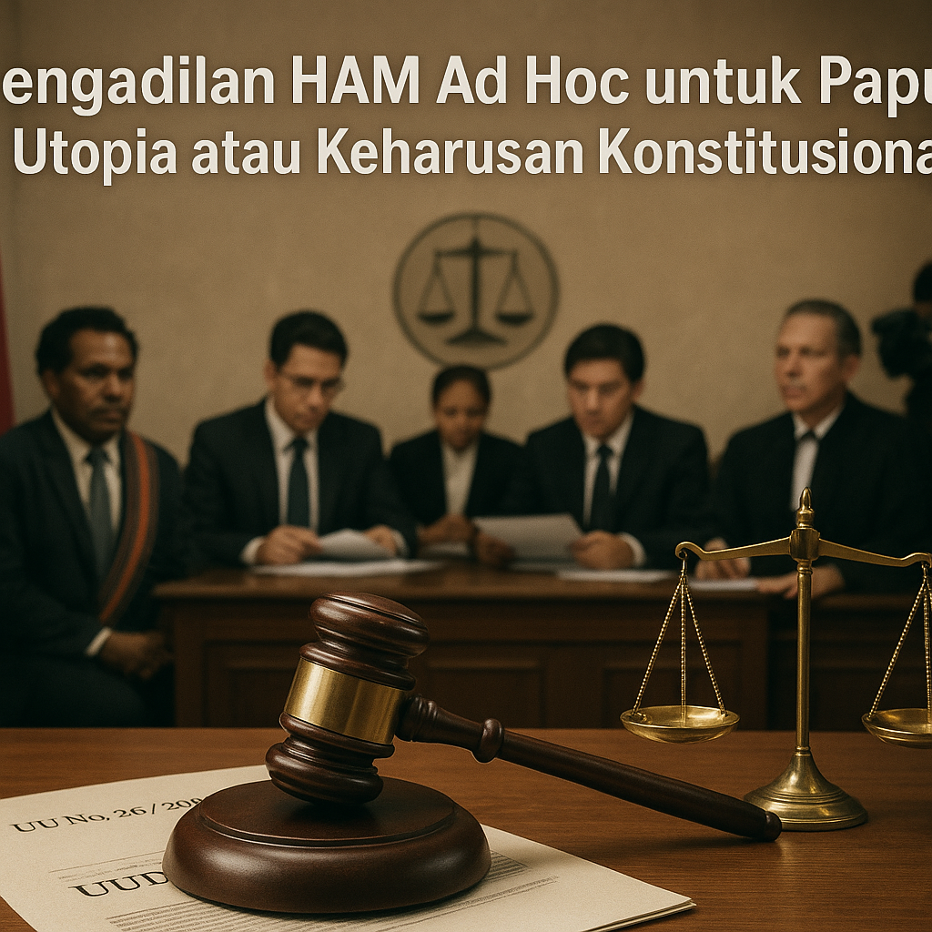 Pengadilan HAM Ad Hoc untuk Papua: Utopia atau Keharusan Konstitusional?