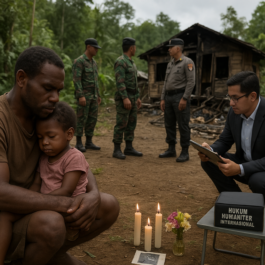 Dugaan Pelanggaran HAM Berat di Operasi TNI-Polri Papua: Analisis Hukum Humaniter Internasional