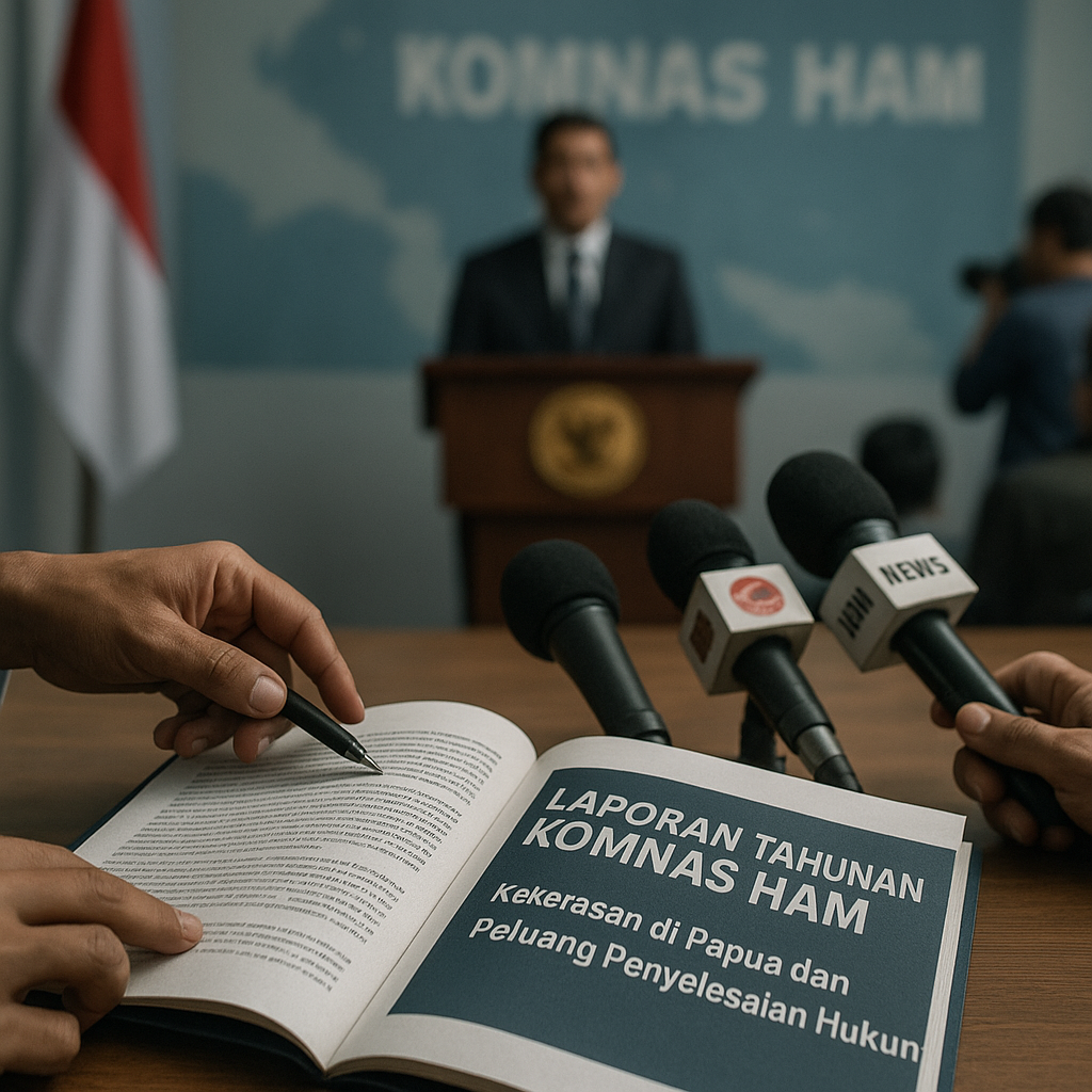 Komnas HAM Rilis Laporan Tahunan: Kekerasan di Papua dan Peluang Penyelesaian Hukum