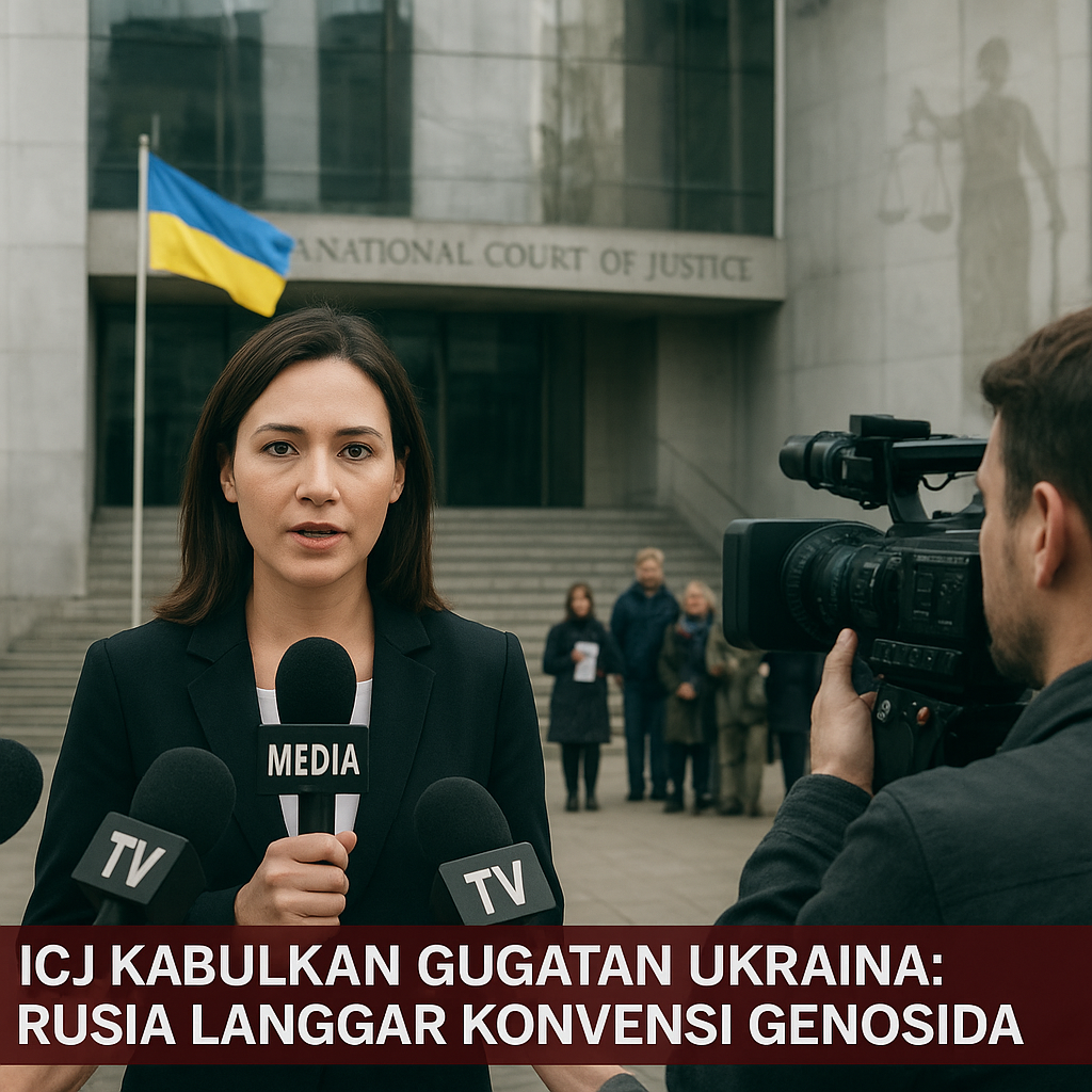 ICJ Kabulkan Gugatan Ukraina: Rusia Langgar Konvensi Genosida, Tanda Tanya Konflik Masa Kini