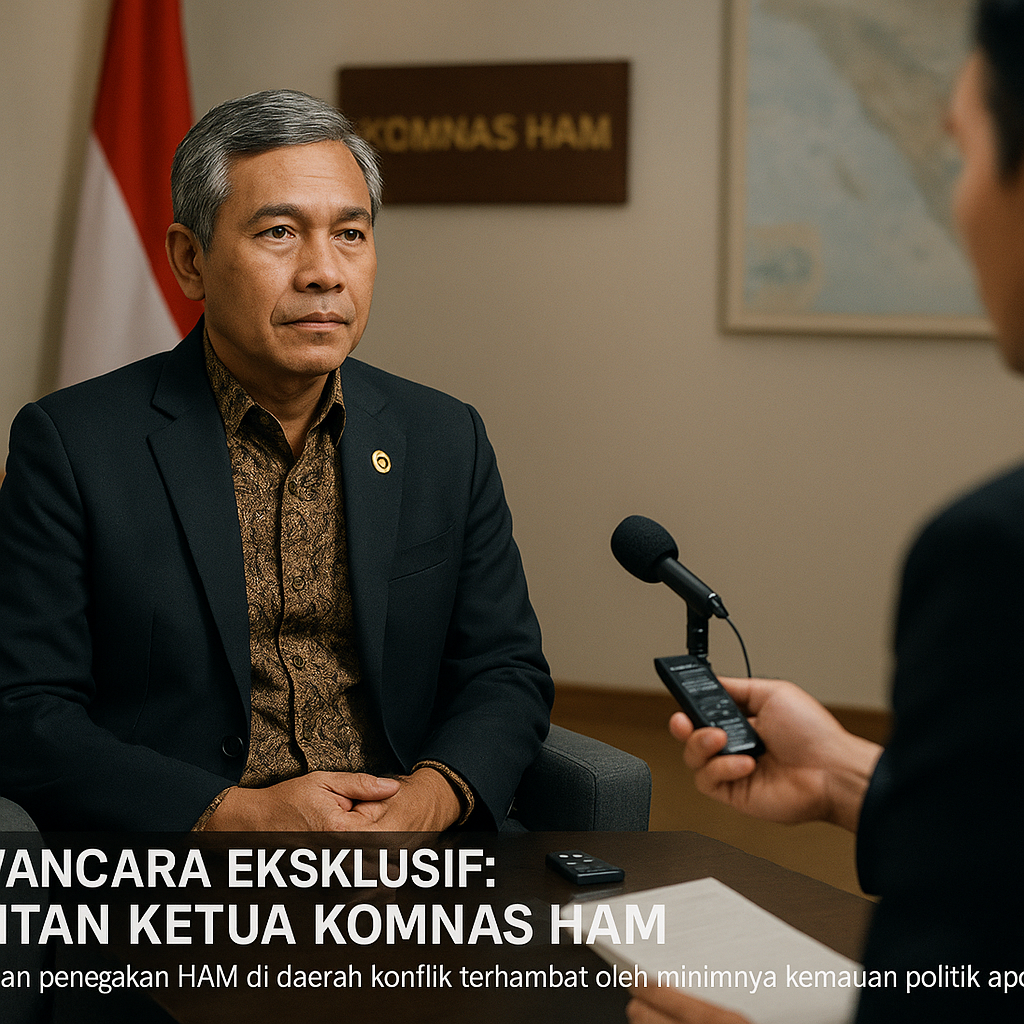Wawancara Eksklusif: Mantan Ketua Komnas HAM tentang Tantangan Penegakan HAM di Daerah Konflik