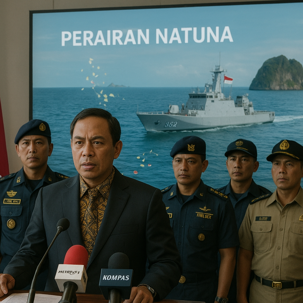 Pemerintah Evaluasi Keterlibatan TNI dalam Operasi Penegakan Hukum di Laut Natuna