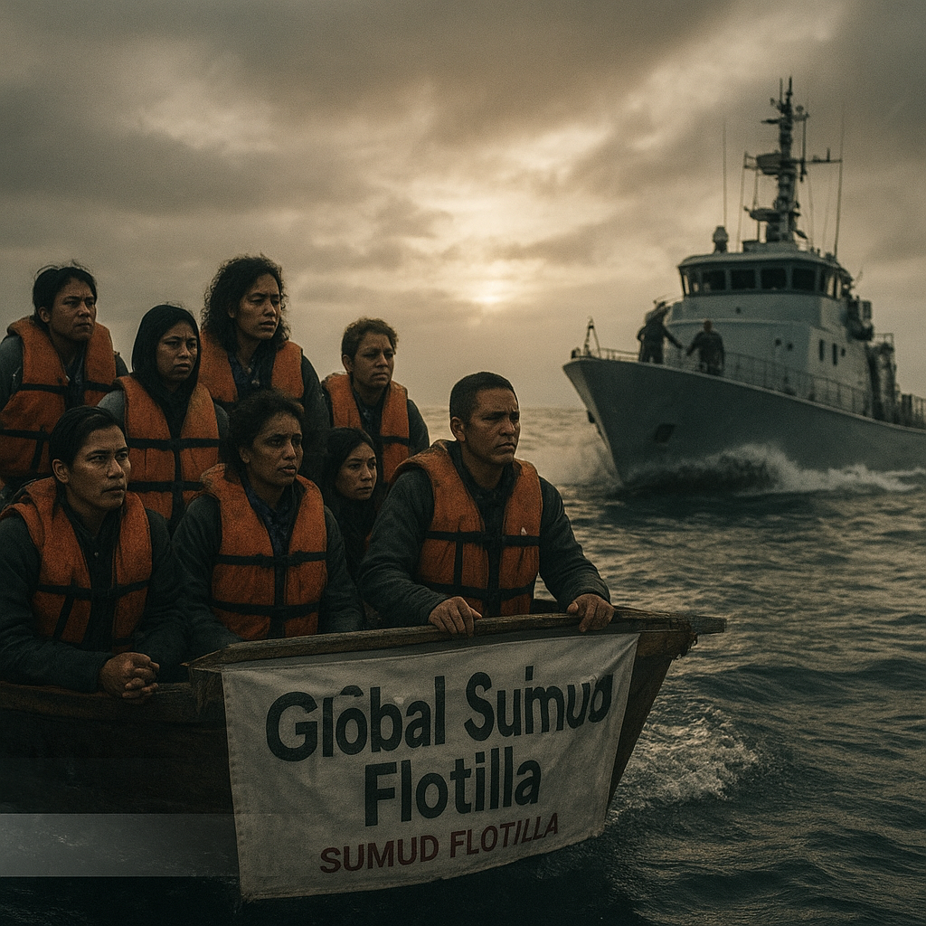 Apa yang Dilanggar Israel Menangkap Aktivis Sumud Flotilla?