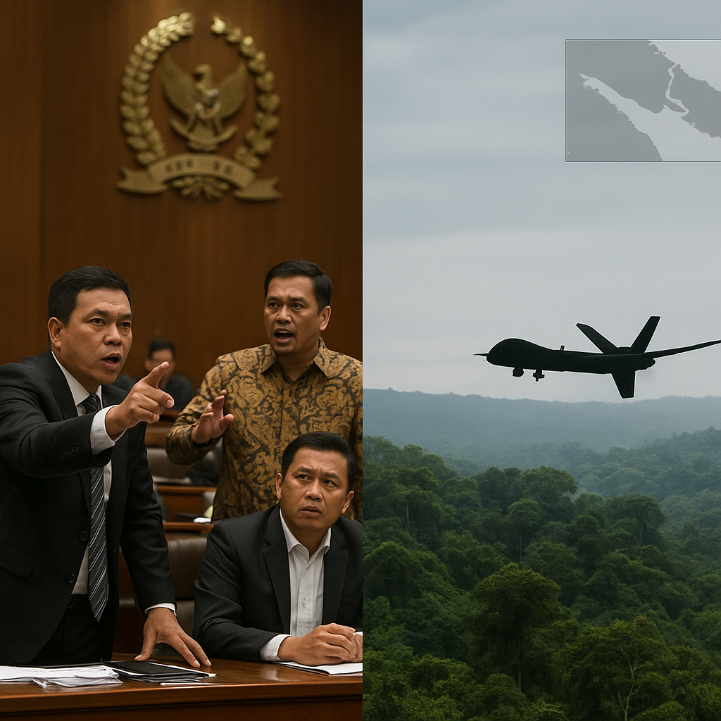 DPR Kritik Keras Rencana Penggunaan Drone Tempur di Wilayah Perbatasan