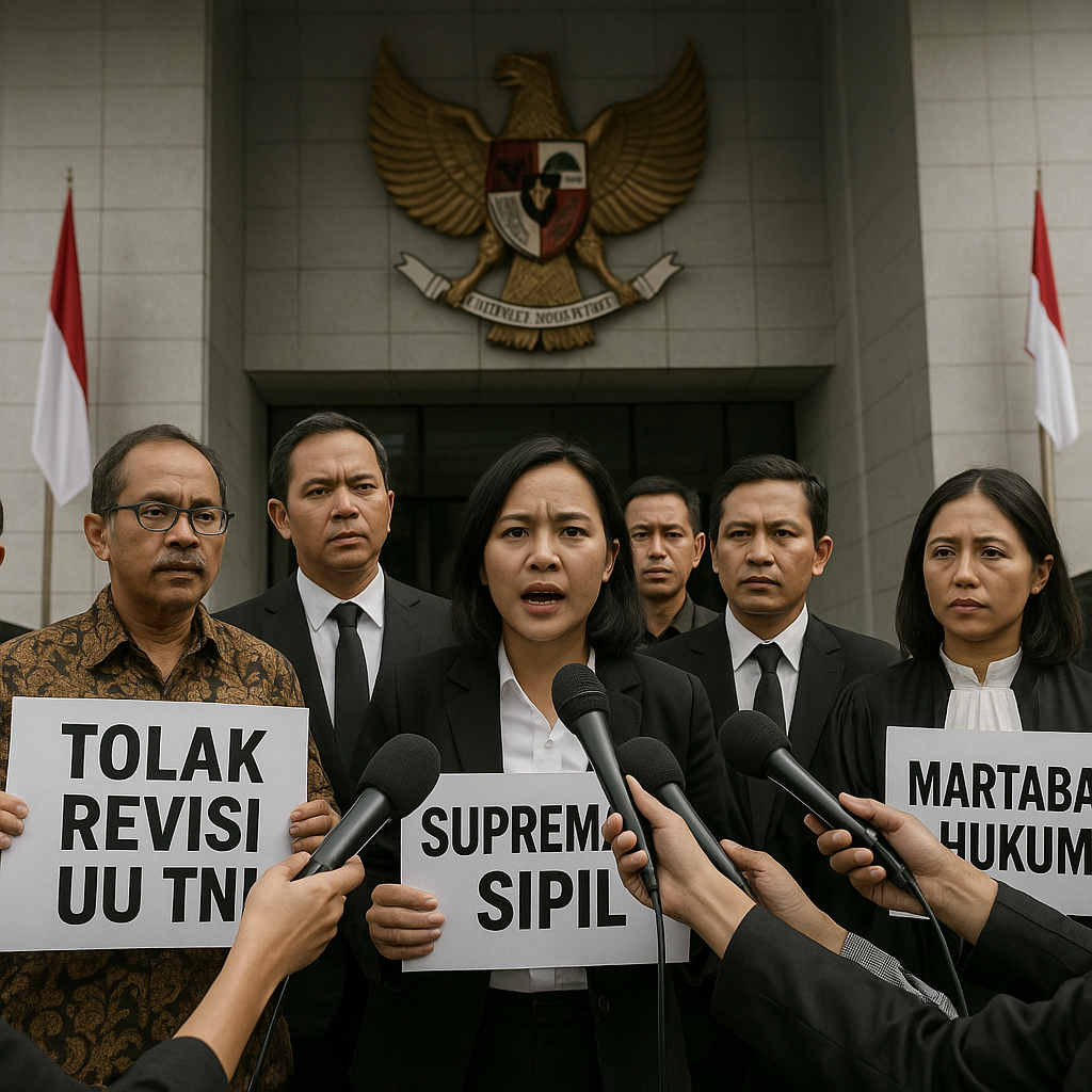 Kontroversi Wacana Revisi UU TNI: Kekhawatiran atas Supremasi Sipil dan Martabat Hukum