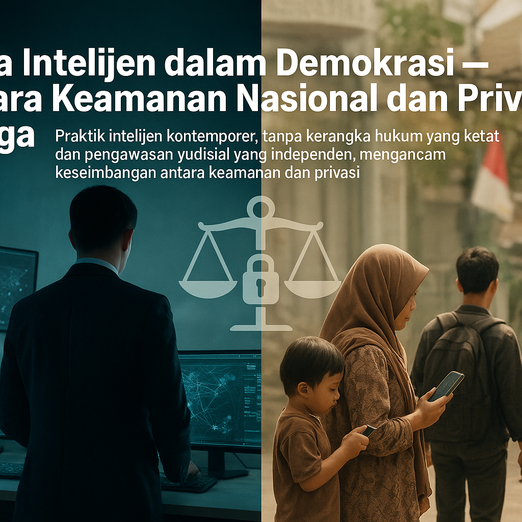 Opini: Etika Intelijen dalam Demokrasi – Antara Keamanan Nasional dan Privasi Warga