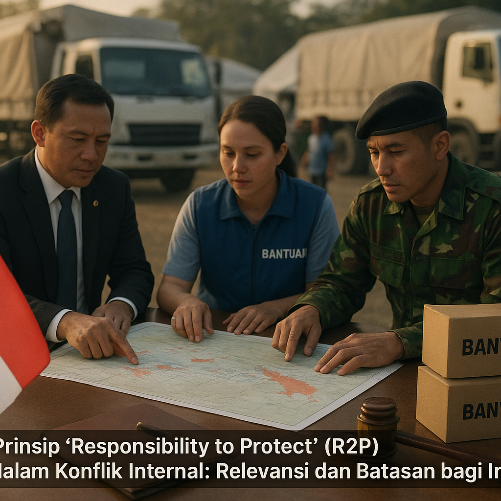Prinsip 'Responsibility to Protect' (R2P) dalam Konflik Internal: Relevansi dan Batasan bagi Indonesia