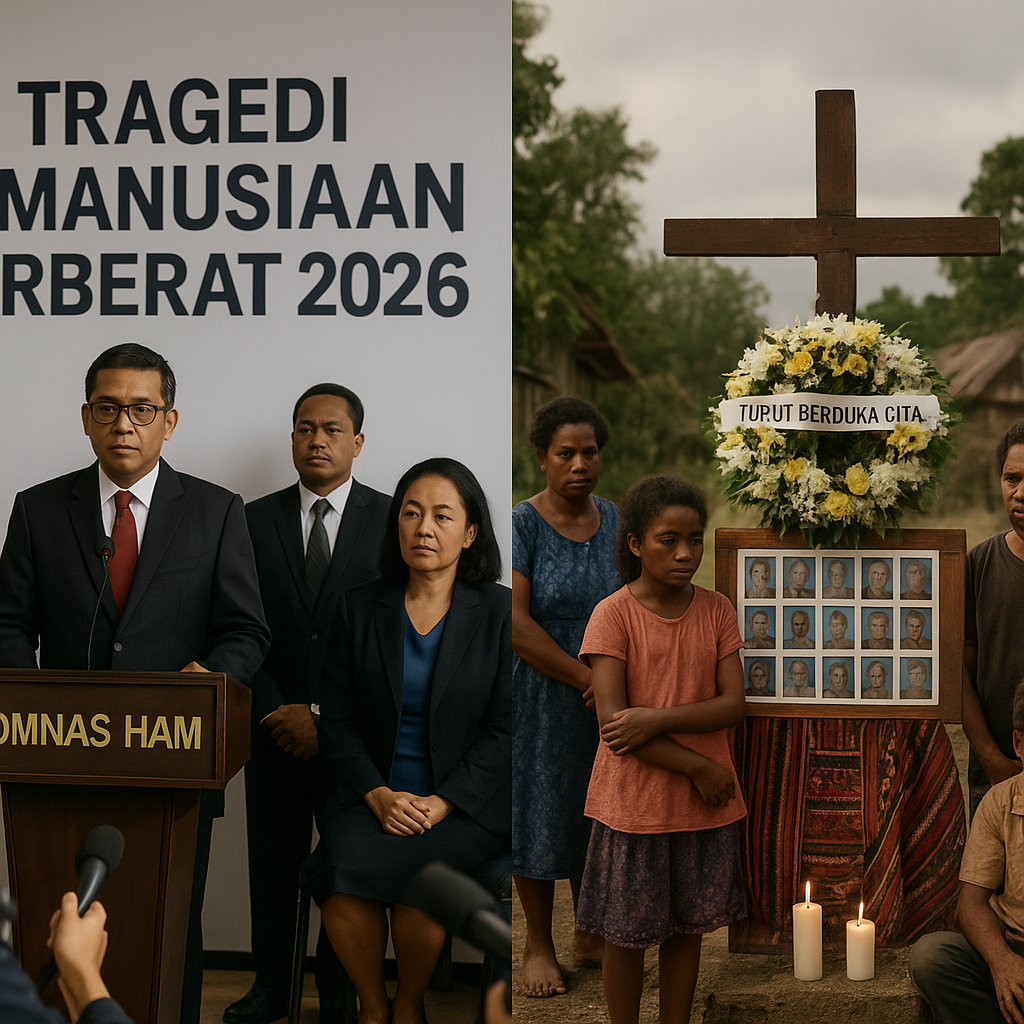 Komnas HAM Klasifikasikan Kematian 15 Warga Sipil Papua sebagai Tragedi Kemanusiaan Terberat 2026