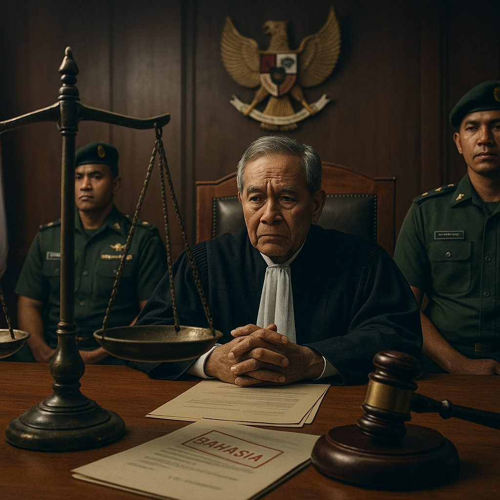 Analisis: Bahaya Militerisasi Hukum dan Lembaga Yudikatif