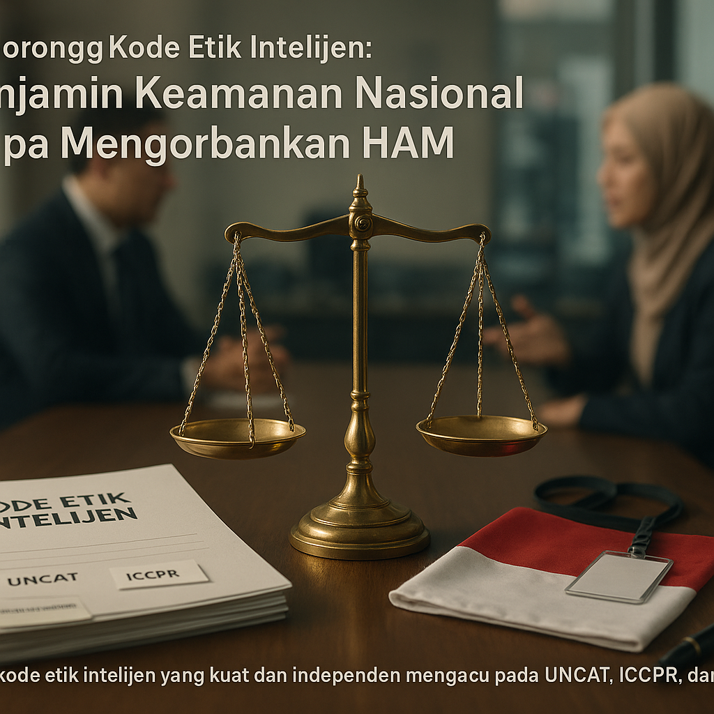 Mendorong Kode Etik Intelijen: Menjamin Keamanan Nasional Tanpa Mengorbankan HAM