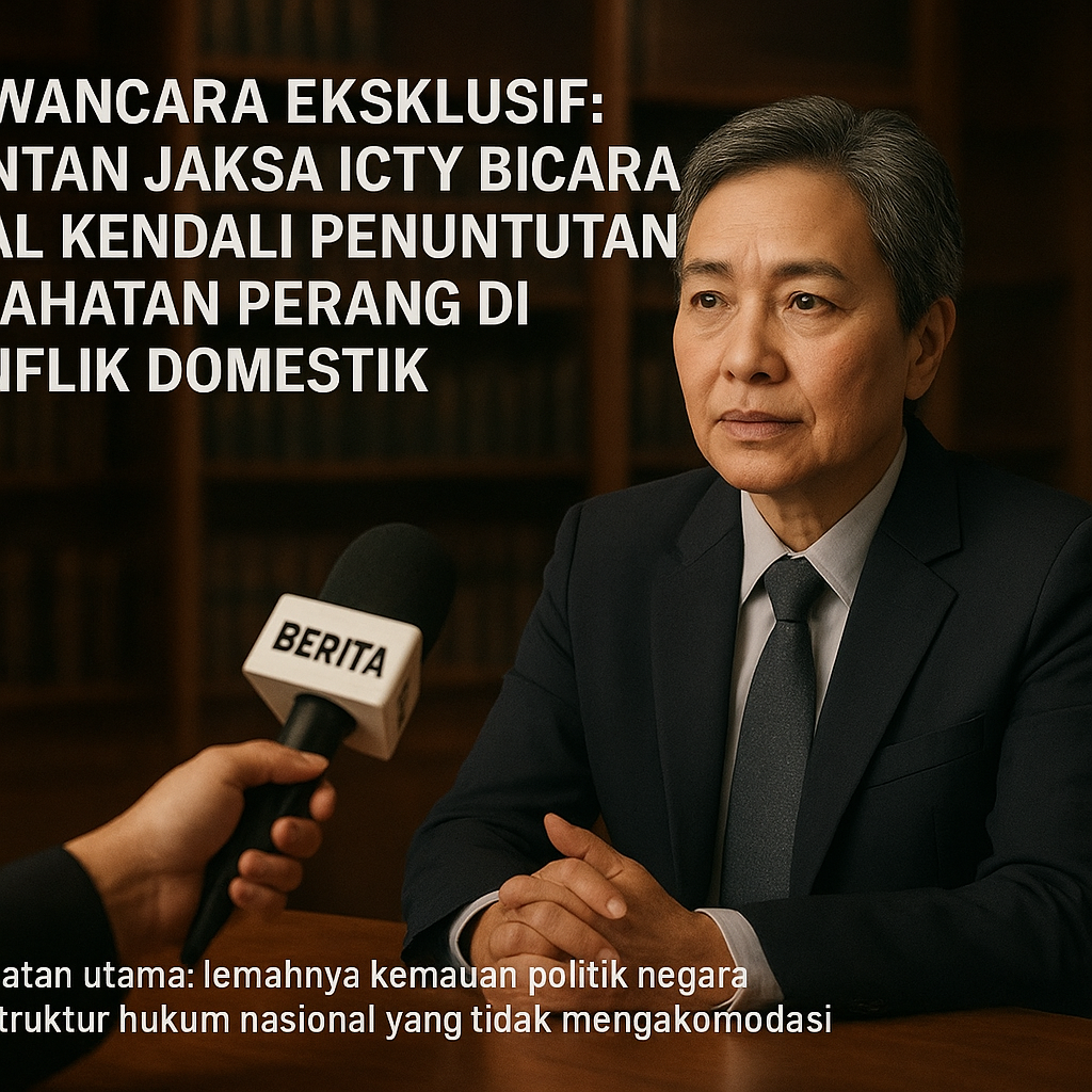 Wawancara Eksklusif: Mantan Jaksa ICTY Bicara Soal Kendali Penuntutan Kejahatan Perang di Konflik Domestik