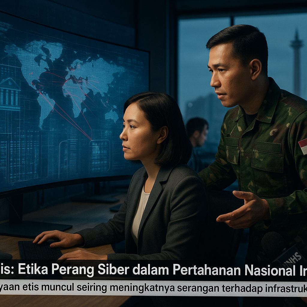 Analisis: Etika Perang Siber dalam Pertahanan Nasional Indonesia