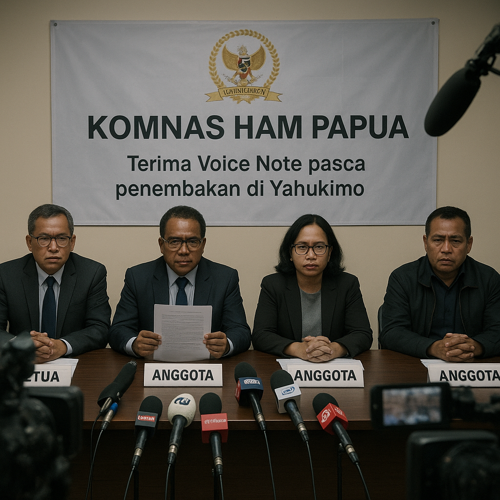 Komnas HAM Terima Voice Note Pasca Penembakan di Yahukimo