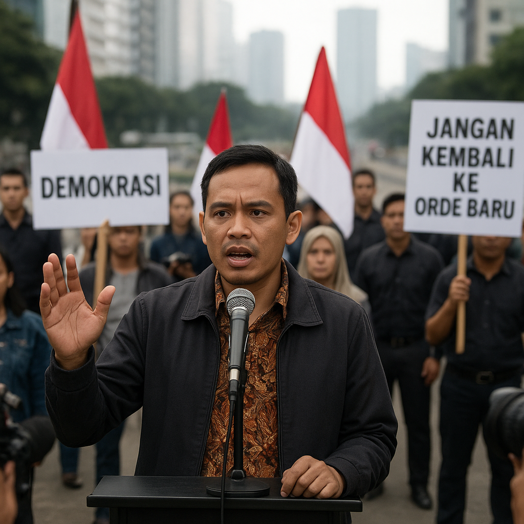 Andrianto Andi: Aksi 27 Agustus Wajar Demi Demokrasi, Intelijen Jangan Kembali ke Era Orde Baru