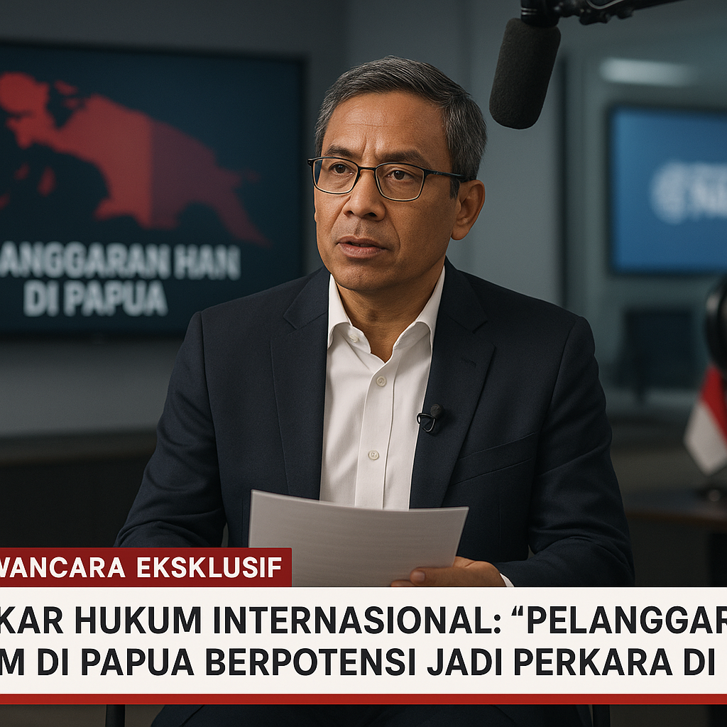 Wawancara Eksklusif dengan Pakar Hukum Internasional: 'Pelanggaran HAM di Papua Berpotensi Jadi Perkara di ICC'
