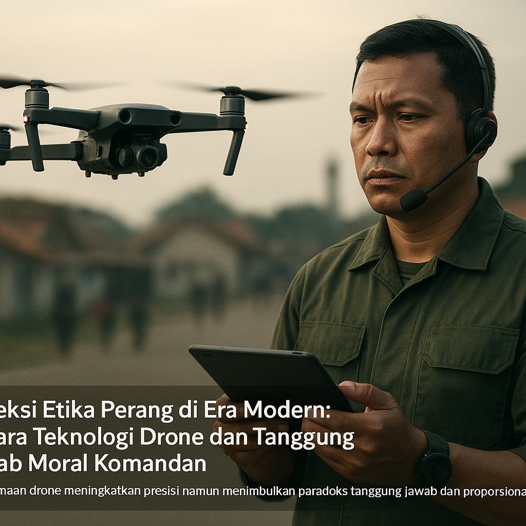 Refleksi Etika Perang di Era Modern: Antara Teknologi Drone dan Tanggung Jawab Moral Komandan