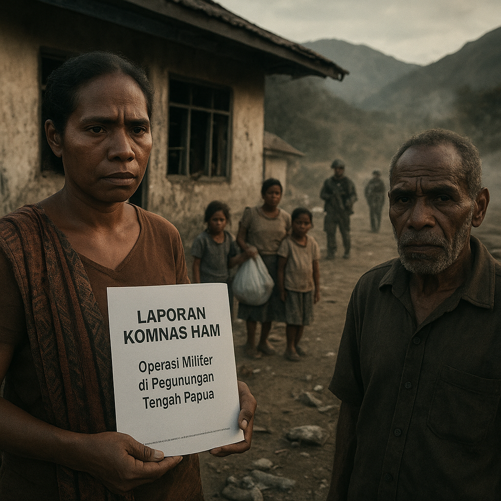 Laporan Komnas HAM: Praktik Militer di Papua Langgar Prinsip Etika Perang