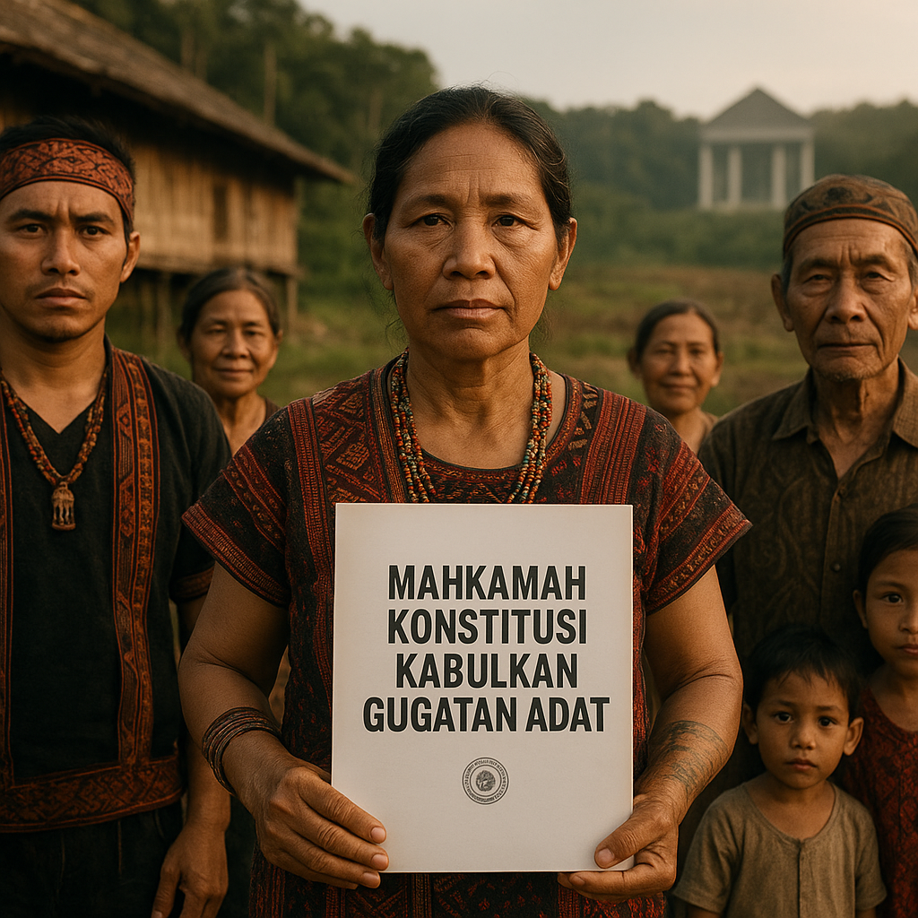 Mahkamah Konstitusi Kabulkan Gugatan Adat Terkait Konflik Agraria di Kalimantan: Putusan Etis untuk Martabat Hukum