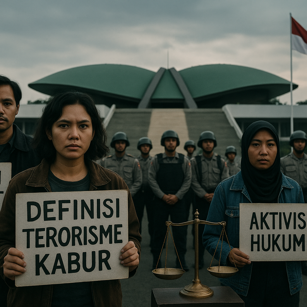 DPR Sahkan Revisi UU Terorisme: Aktivis Hukum Nilai Pasal Definisi Terorisme Makin Kabur