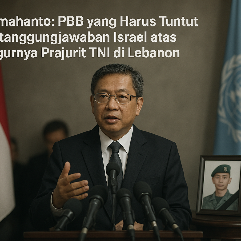 Hikmahanto: PBB yang Harus Tuntut Pertanggungjawaban Israel atas Gugurnya Prajurit TNI di Lebanon