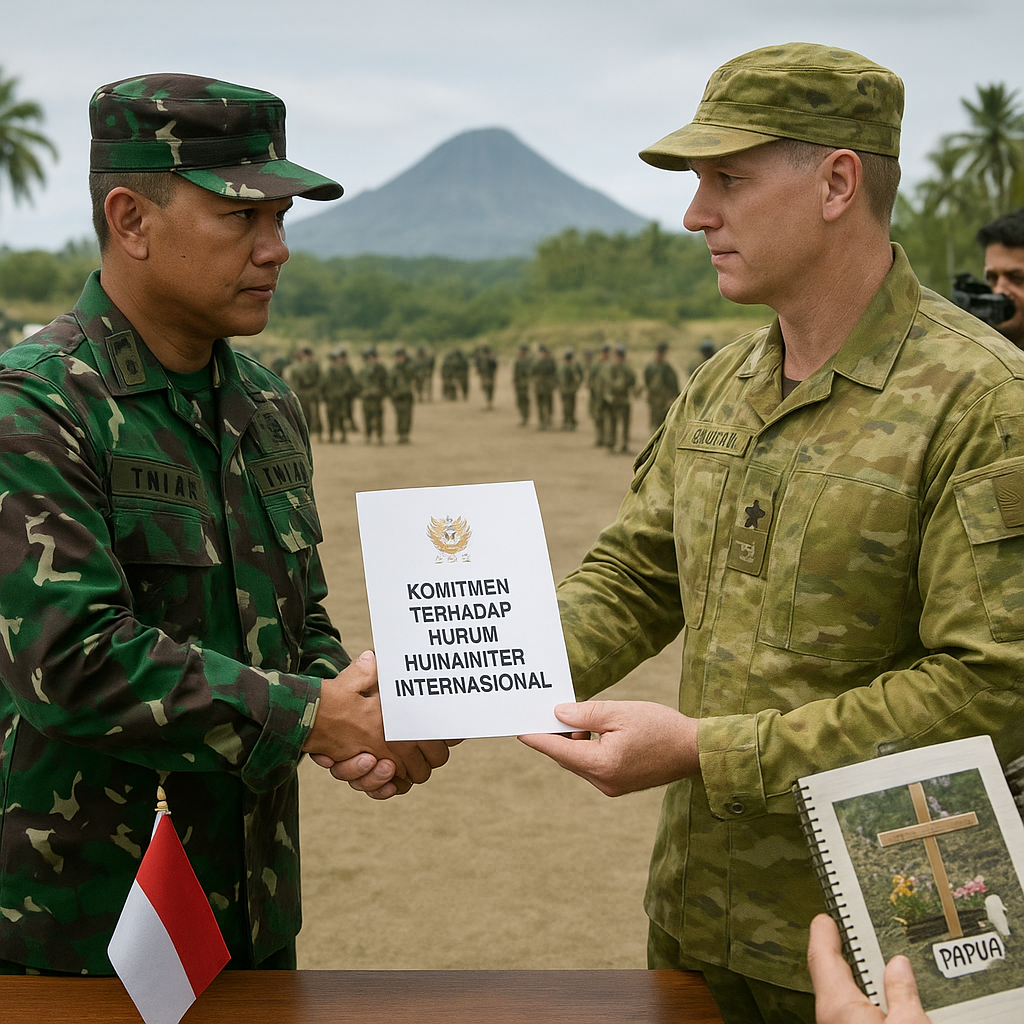 TNI Tegaskan Komitmen terhadap Hukum Humaniter Internasional dalam Latihan Gabungan