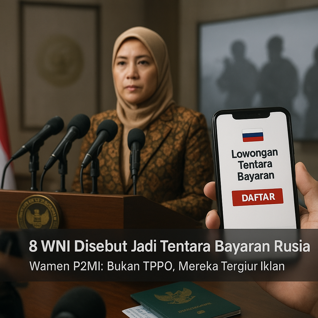 8 WNI Disebut Jadi Tentara Bayaran Rusia, Wamen P2MI: Bukan TPPO, Mereka Tergiur Iklan