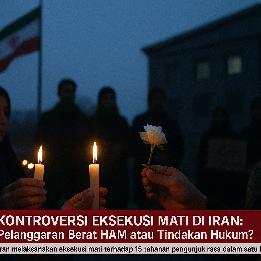 Kontroversi Eksekusi Mati di Iran: Pelanggaran Berat HAM atau Tindakan Hukum?