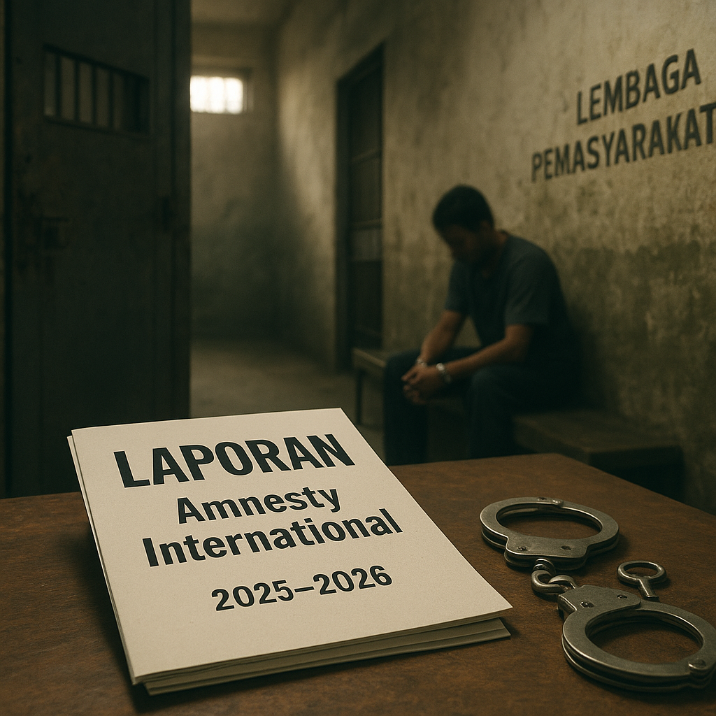 Laporan Amnesty International: Praktik Penyiksaan di Lapas Indonesia Masih Marak, Pemerintah Dinilai Langgar Hukum