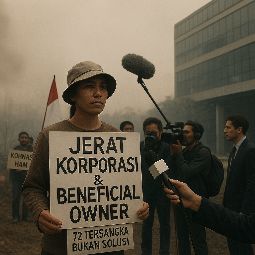 Komnas HAM dan DPR Desak Sanksi Tegas Korporasi Pembakar Hutan